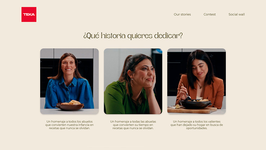 Teka amplía su campaña “Sabores Eternos” con una experiencia digital personalizable