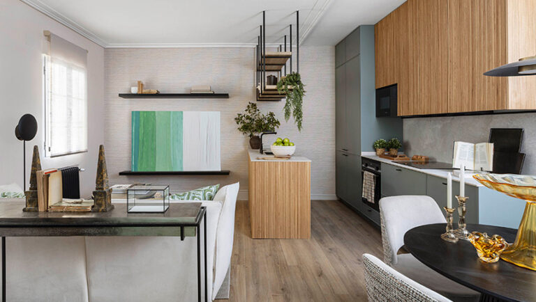 Proyecto de arquitectura en vivienda pequeña