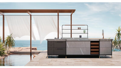 Canossa Outdoor SCIC Italia cocina modular exterior diseño italiano