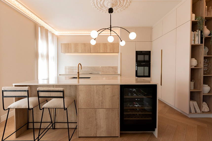 Cocina Trondheim Schmidt cocina abierta moderna 2026