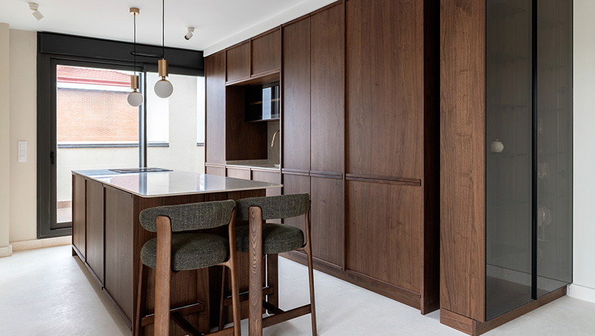 Japandi, integrada y funcional: así será la cocina del 2026 según Doca