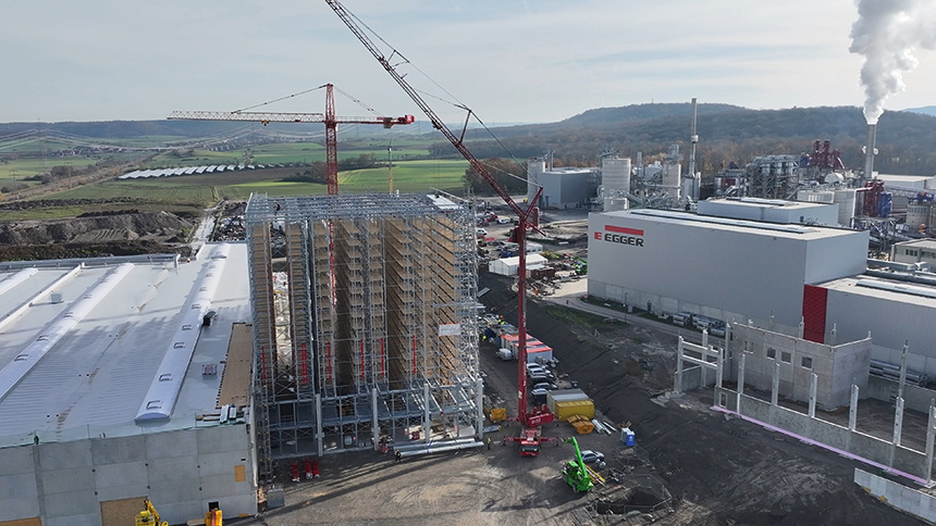 La inversión de 200 millones de euros en la ampliación de la planta de Markt Bibart (Alemania) progresa a gran velocidad.