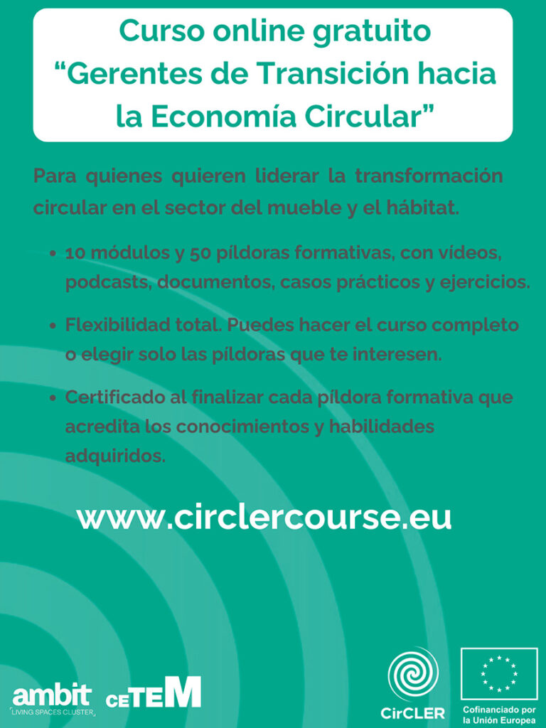 curso “Gerentes de Transición hacia la Economía Circular"