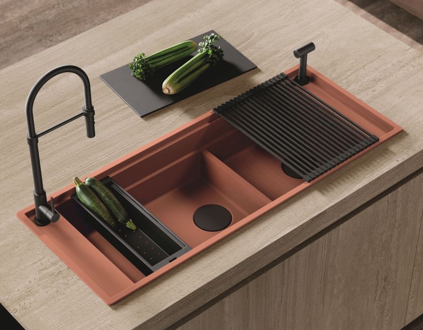 5 propuestas de fregadero que unen diseño, calidad y versatilidad para la cocina