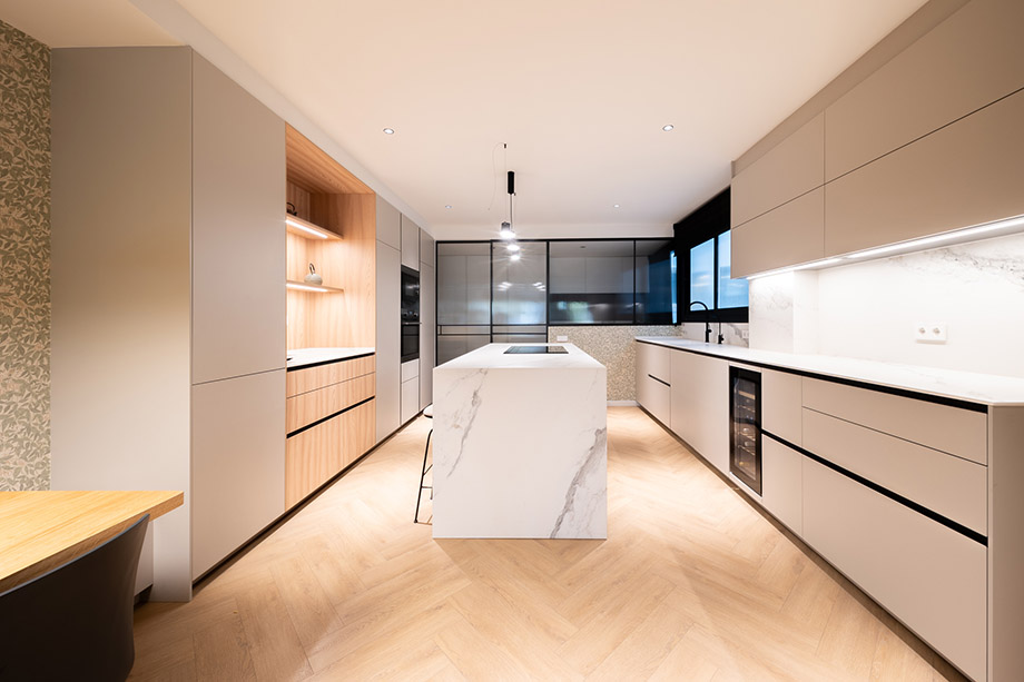 Cocina de Esteve Estudi en la zona alta de Barcelona