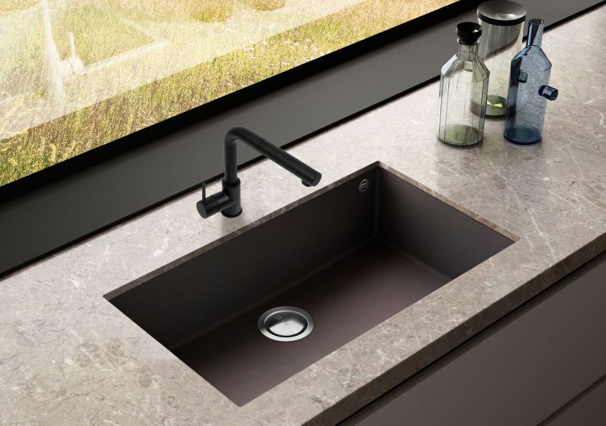 Fregadero NERA CACAO de Frecan.