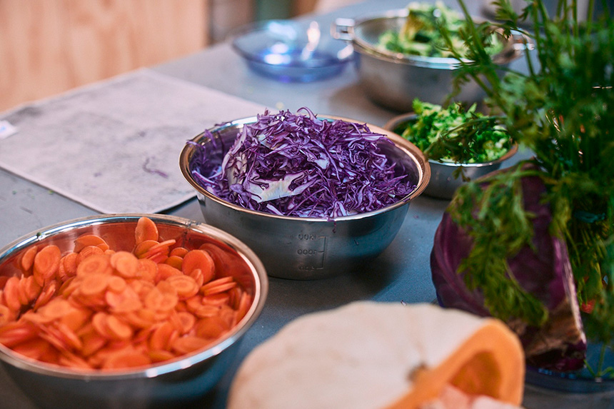 Detalle taller realizado en la Cocina Plató.
