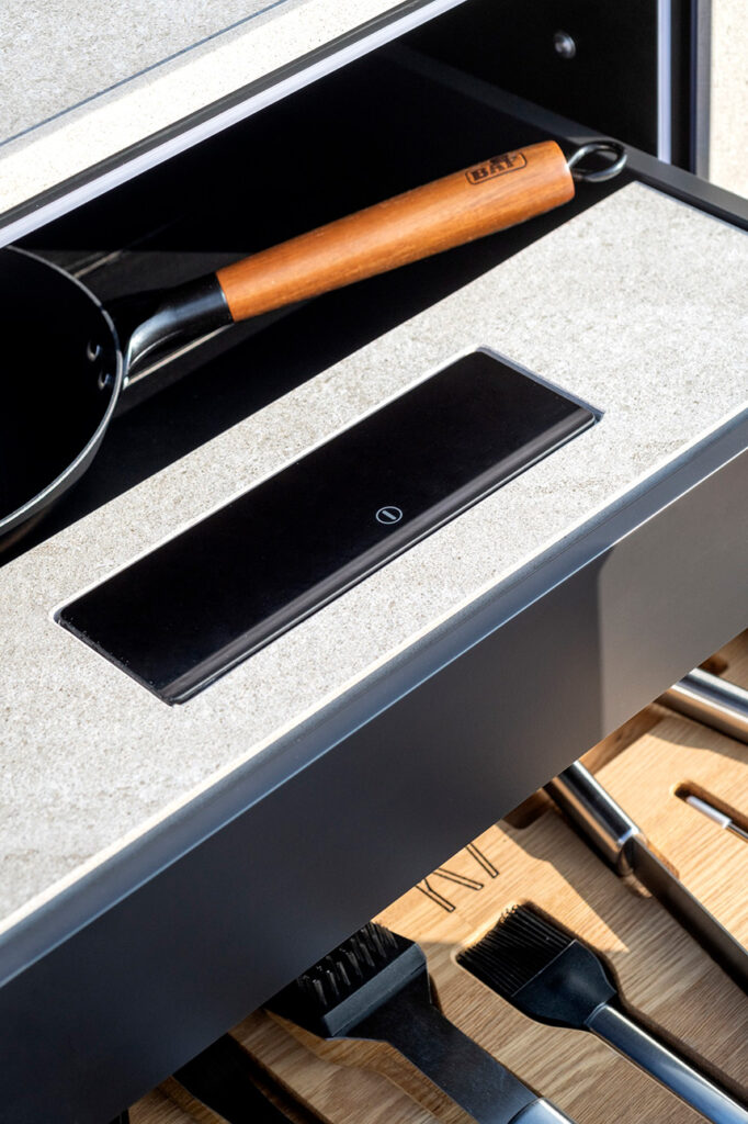 Diseño de cocina Rekker con tecnología invisible