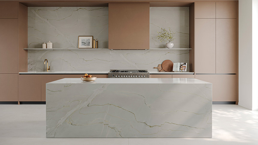Cosentino muestra sus nuevas superficies de diseño en KBIS 2026