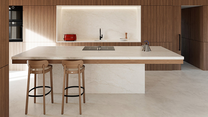 Dekton Nomak: superficies ultracompactas de diseño atemporal