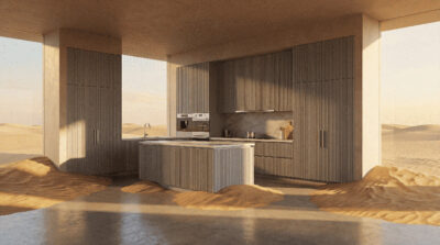 Acabado MICROARENADO en laca con superficie uniforme y tacto suave