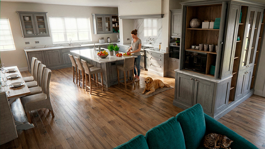 Microcad Software presenta Autokitchen 26 en la feria KBIS: diseño de cocinas con IA