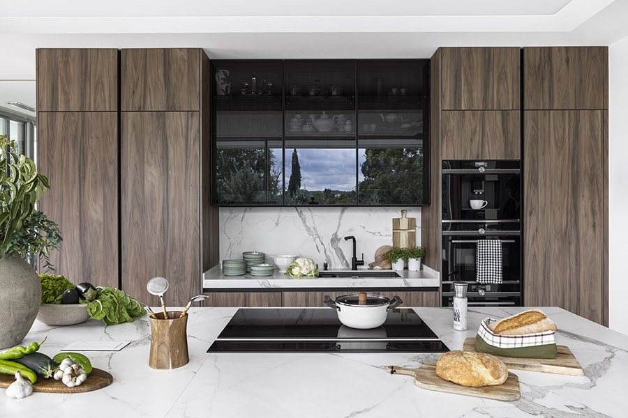 Proyecto de cocina abierta al salón de Cocinas Río