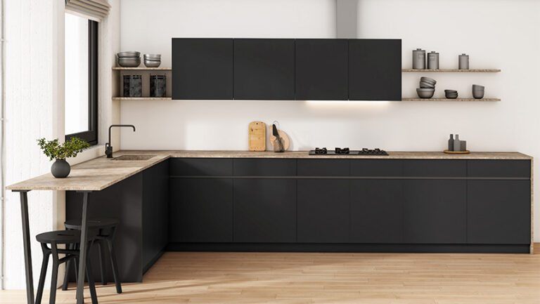 Encimera TWIN de Alvic, diseño híbrido con compacto y núcleo de aglomerado, ligera y resistente