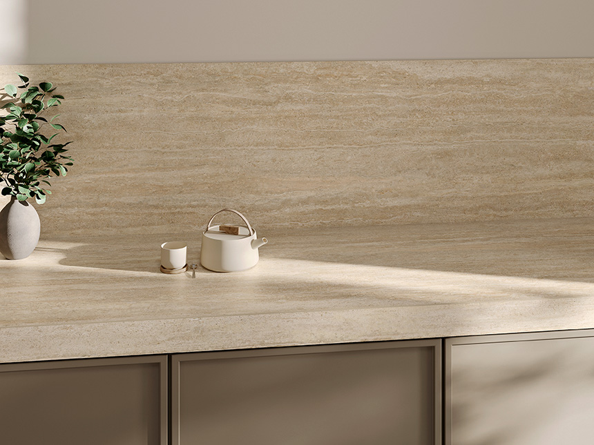 Revestimientos de piedra sinterizada en arquitectura