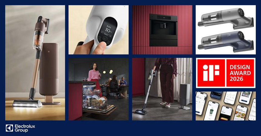 Electrolux Group gana siete premios iF Design Awards 2026