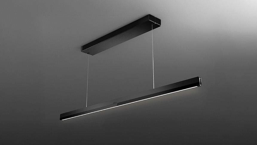 Lámpara suspendida Luna de Elica para iluminación de cocina