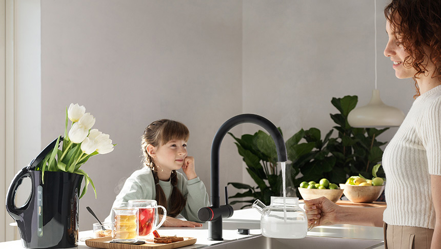 Filtración inteligente: cómo cambia el consumo de agua en casa, según Franke