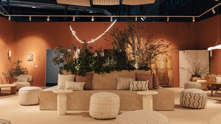 Espacio KASBAH diseñado por Devesa & Agenjo en ARCOmadrid con superficies Neolith