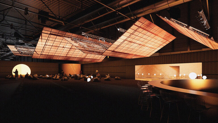 Guest Lounge ARCOmadrid 2026 con diseño sostenible de Cosentino y madera recuperada