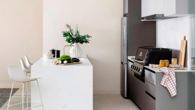 cocina de exterior modelo Sabana de Cocinas Río con barbacoa