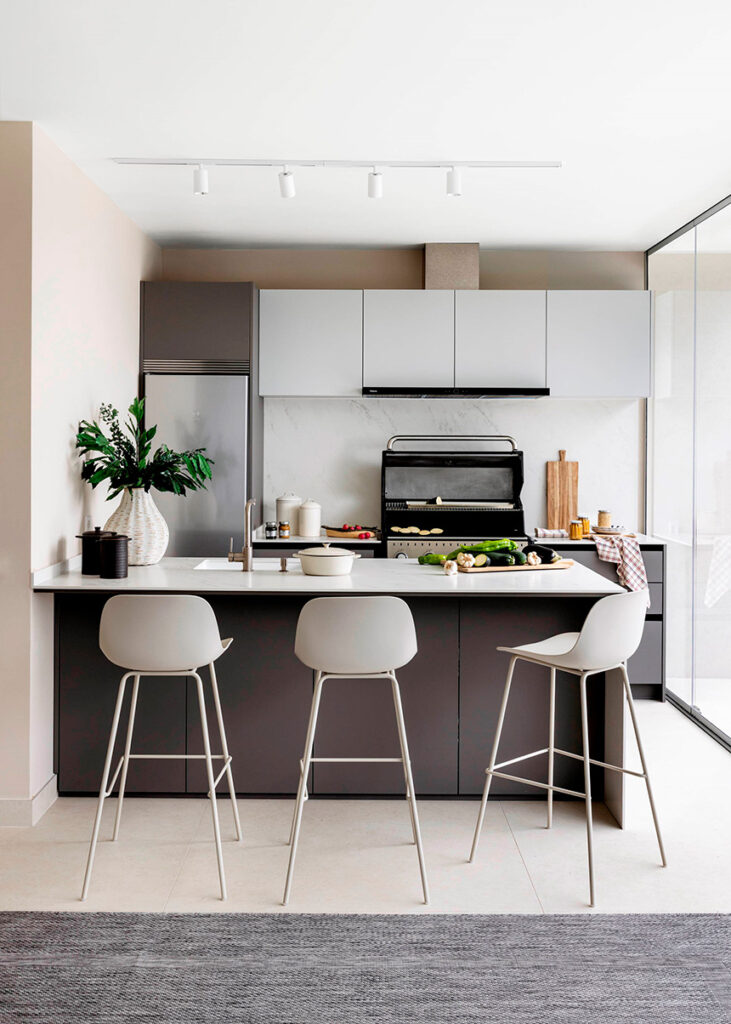 detalle cocina exterior Sabana con encimera resistente para exterior