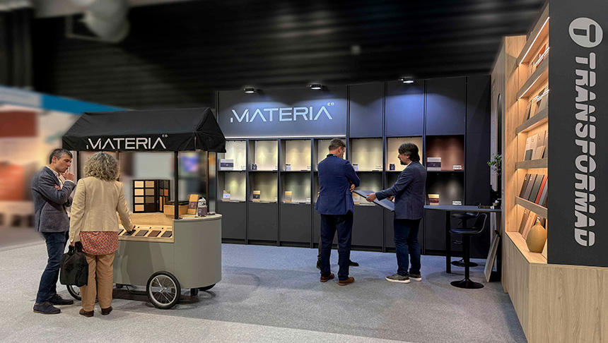 Transformad presenta Materia en KBB Birmingham con un stand experiencial