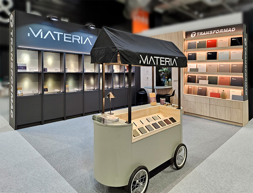 Colección Materia de Transformad con acabado ultramate