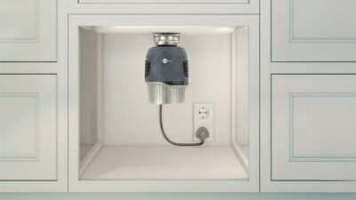 InSinkErator ISE-1000 triturador de residuos orgánicos instalado bajo fregadero