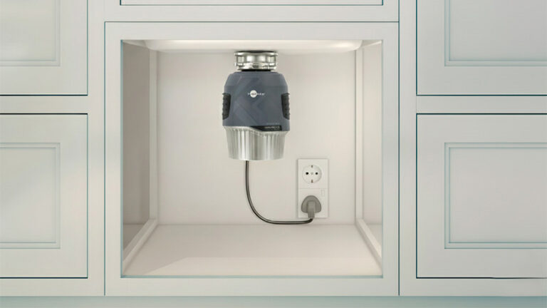 InSinkErator ISE-1000 triturador de residuos orgánicos instalado bajo fregadero
