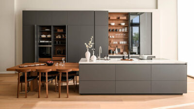 cocina con isla modelo LISSE