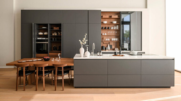 cocina con isla modelo LISSE