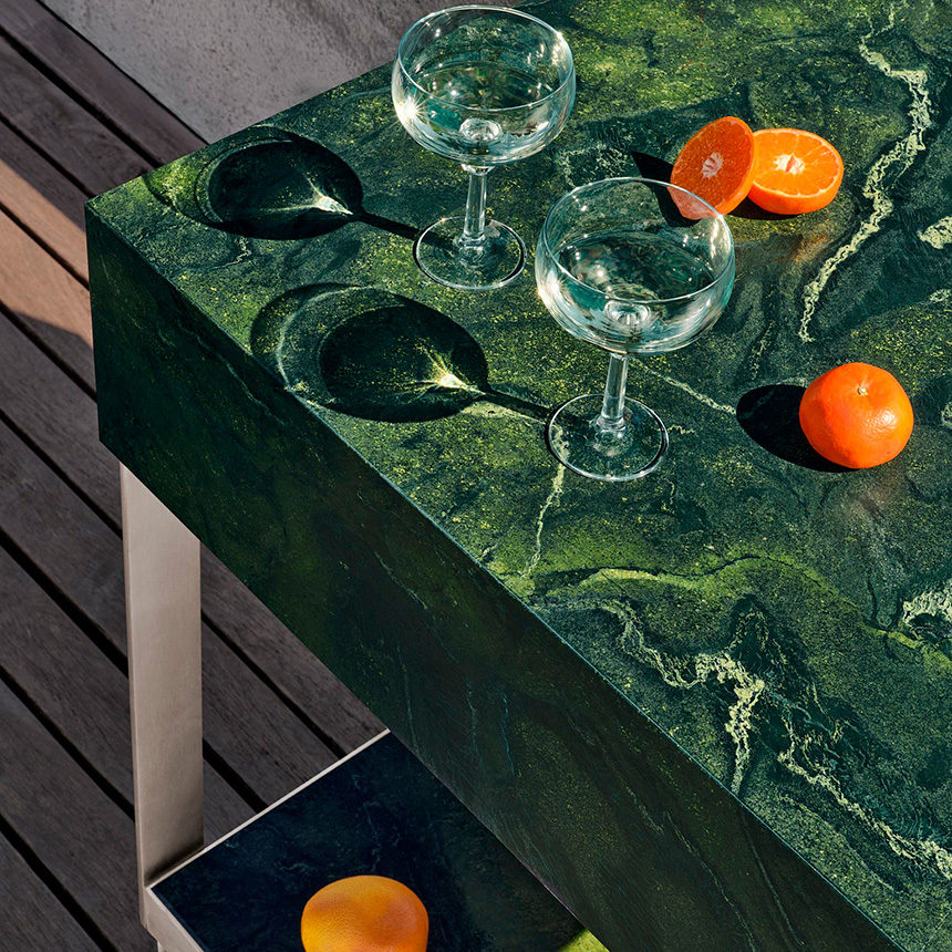 Cocina outdoor premium con módulos independientes