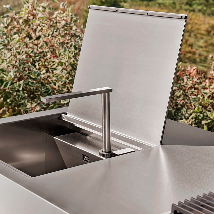 Sistema de cocina exterior modular para jardín Copatlife