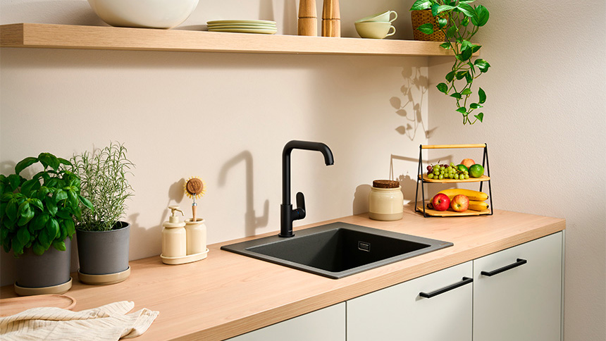 Nuevo Vernis Blend M35 de Hansgrohe: más libertad de movimiento en la cocina