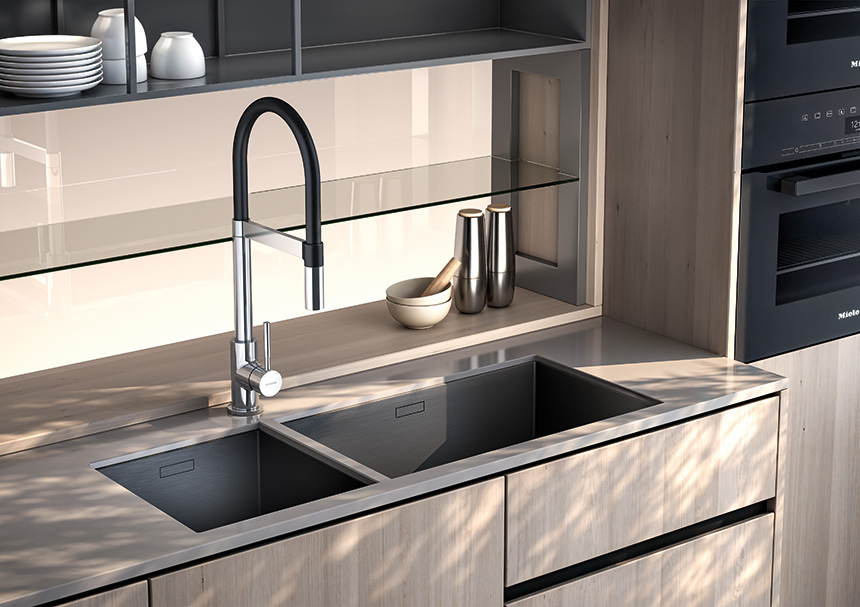 Grifo de cocina Genebre GE-DUAL 3 vías con agua filtrada y corriente 2026