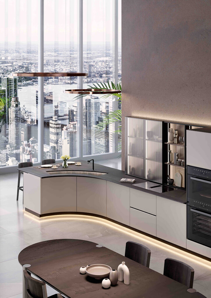 Detalle de cocina ARAN Cucine diseñada por Massimo Iosa Ghini