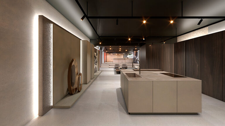 interiorismo contemporáneo Arrital con cocina y salón integrados