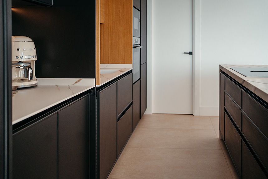 sistema escamoteable Revego Hettich cocina