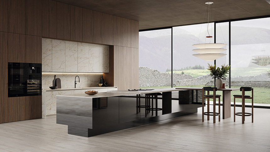 Snaidero en la Milano Design Week 2026: sinestesia, materiales y nuevas soluciones entre cocina y salón