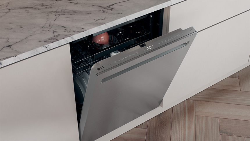 nueva generación de lavavajillas LG impulsada por inteligencia artificial (IA)