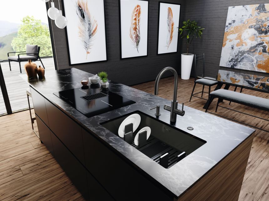 5 ejemplos de grifería de diseño para la cocina contemporánea