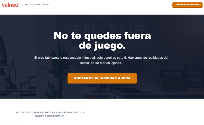 Próximo webinar de Velneo