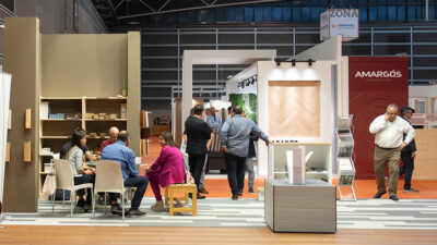 Stand ASEMAD en feria de la madera Valencia