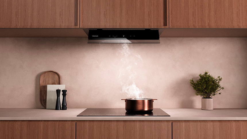 Integra Pro de Teka: campanas extractoras invisibles e integrables para cocinas modernas