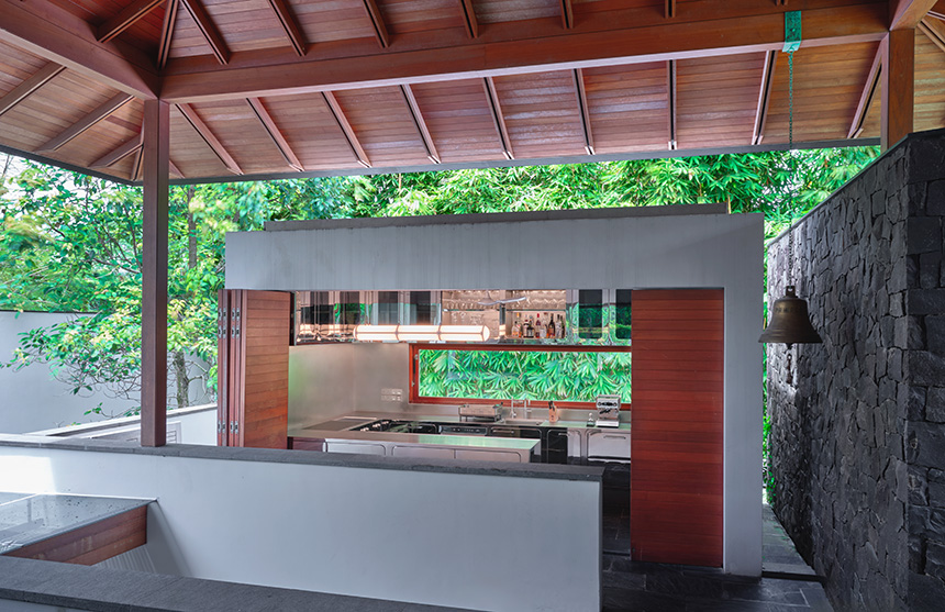 Kitchen lounge moderna diseñada por Abimis