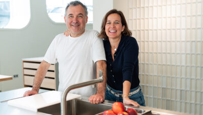 Interiorismo de cocina diseñado por Bàrbara Aurell y Albert Raurich