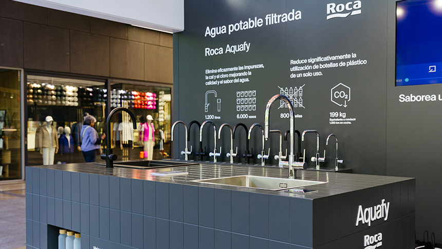 Roca Aquafy, en L’illa Diagonal Barcelona