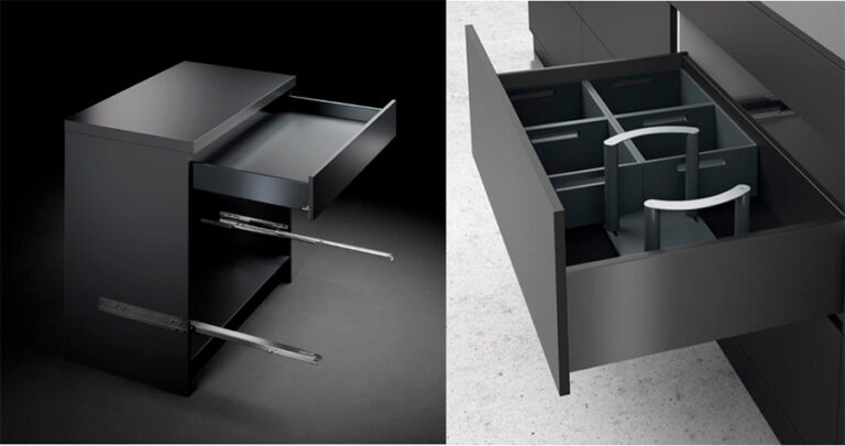 Sistema de cajonería premium Hettich Exotech