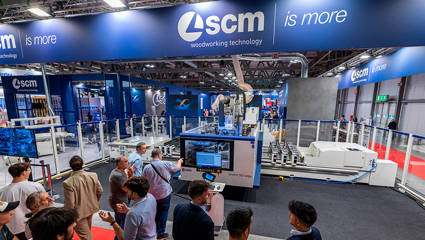 SCM en Xylexpo 2026: automatización, software y fábrica inteligente para la madera